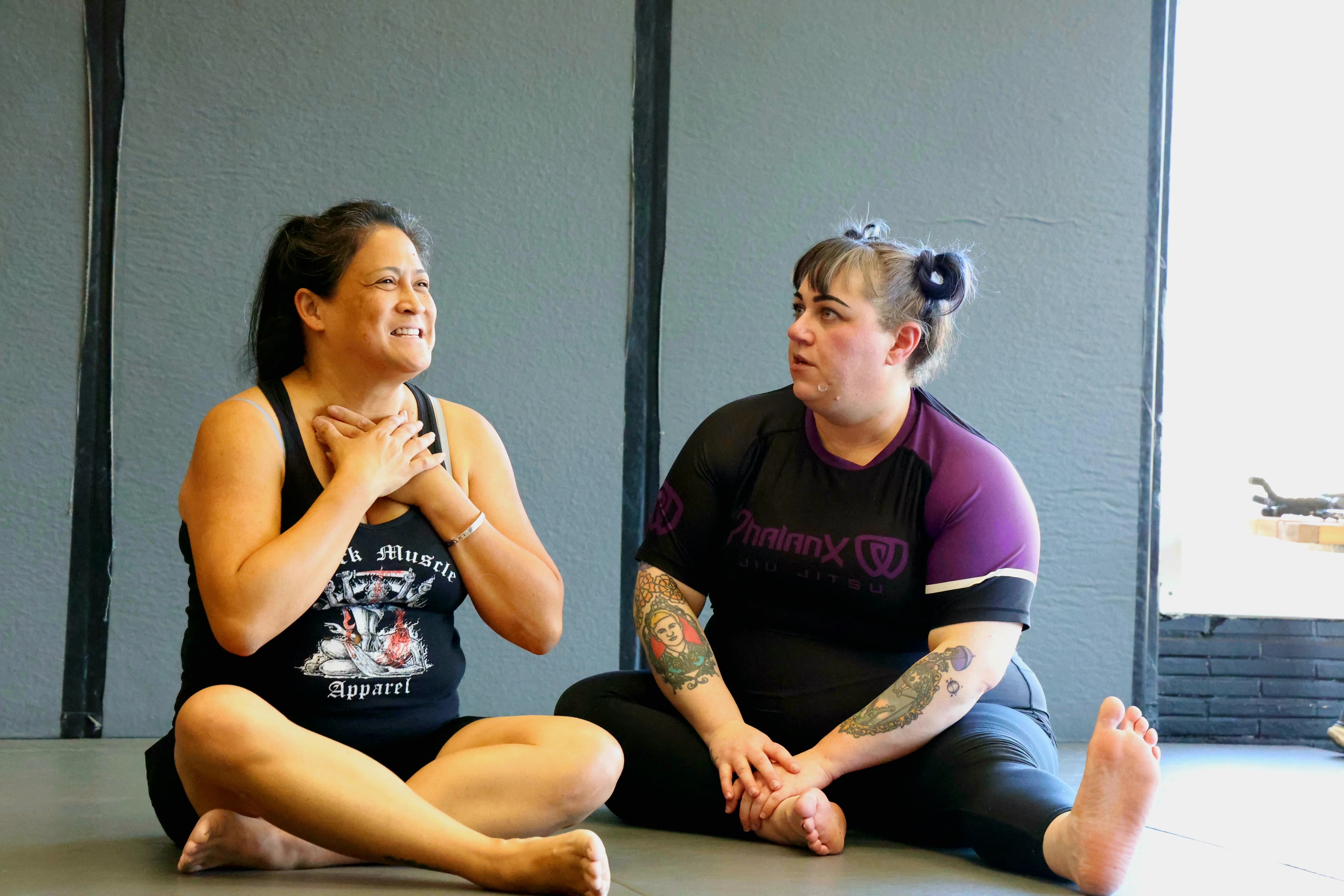 Self defense Women's class group photo